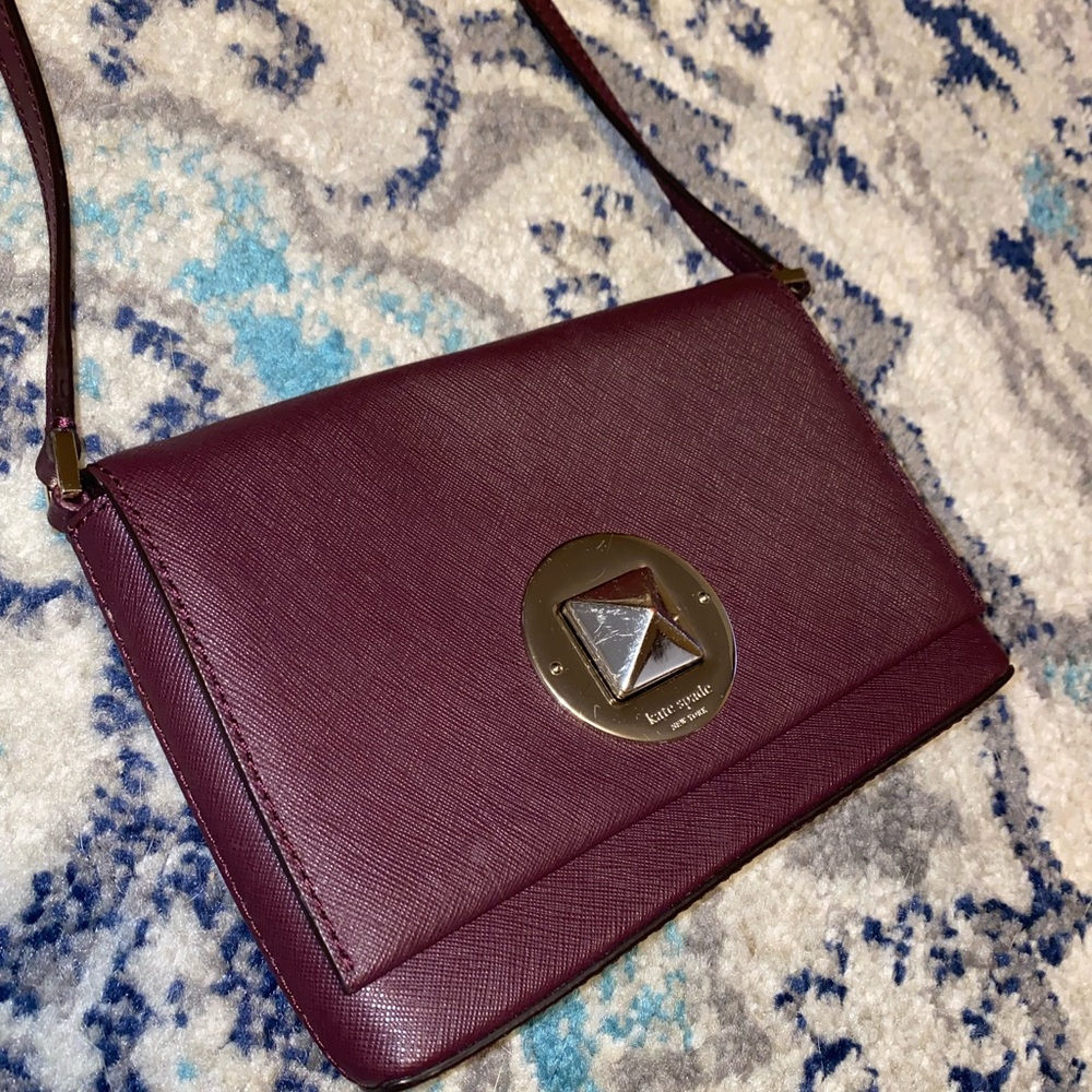 Kate Spade Sally Newbury Lane Saffiano Leather Cross Body Bag